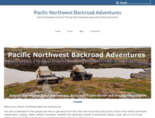 Tablet Screenshot of pnwadventures.com